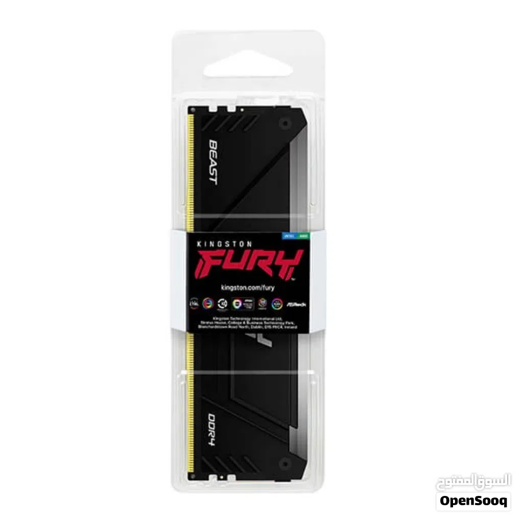 Ram 16gb 3200hz kingston fury جديد
