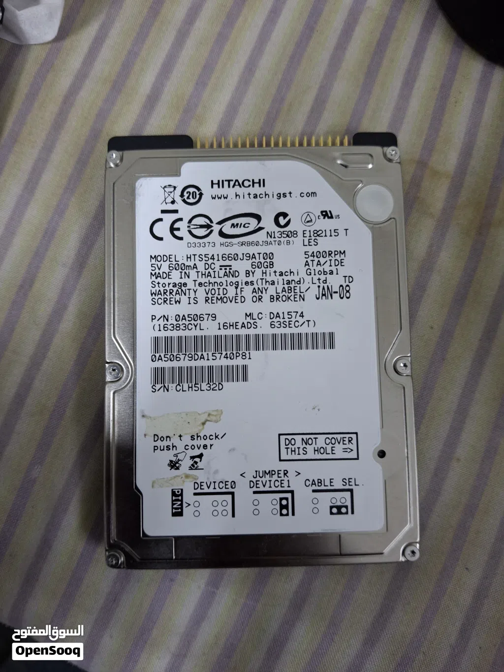 HITACHI server hdd