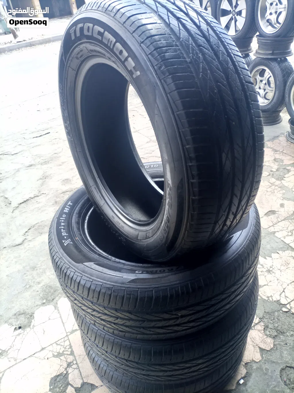 طقم كوشوك 245/60/18 نظيف