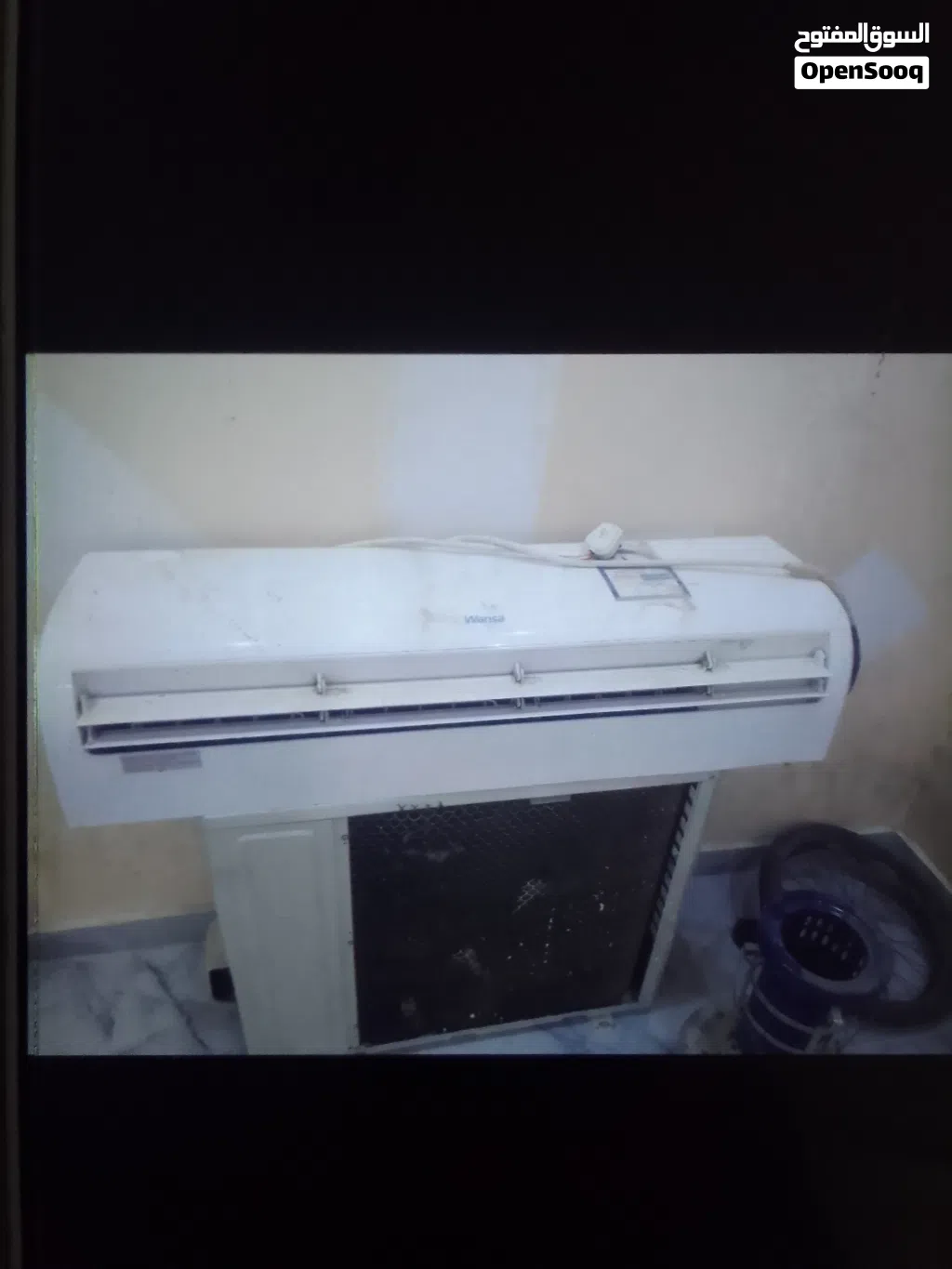 وحدة تكيف ونسا للبيع طنين ونص وتساب فقط