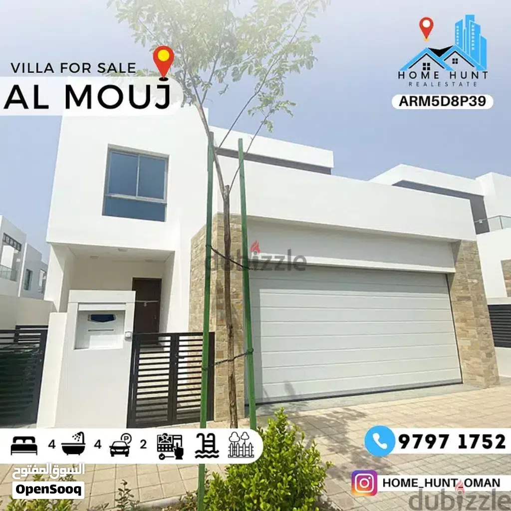 AL MOUJ 3+1 BR GHADEER COMMUNITY VILLA FOR SALE