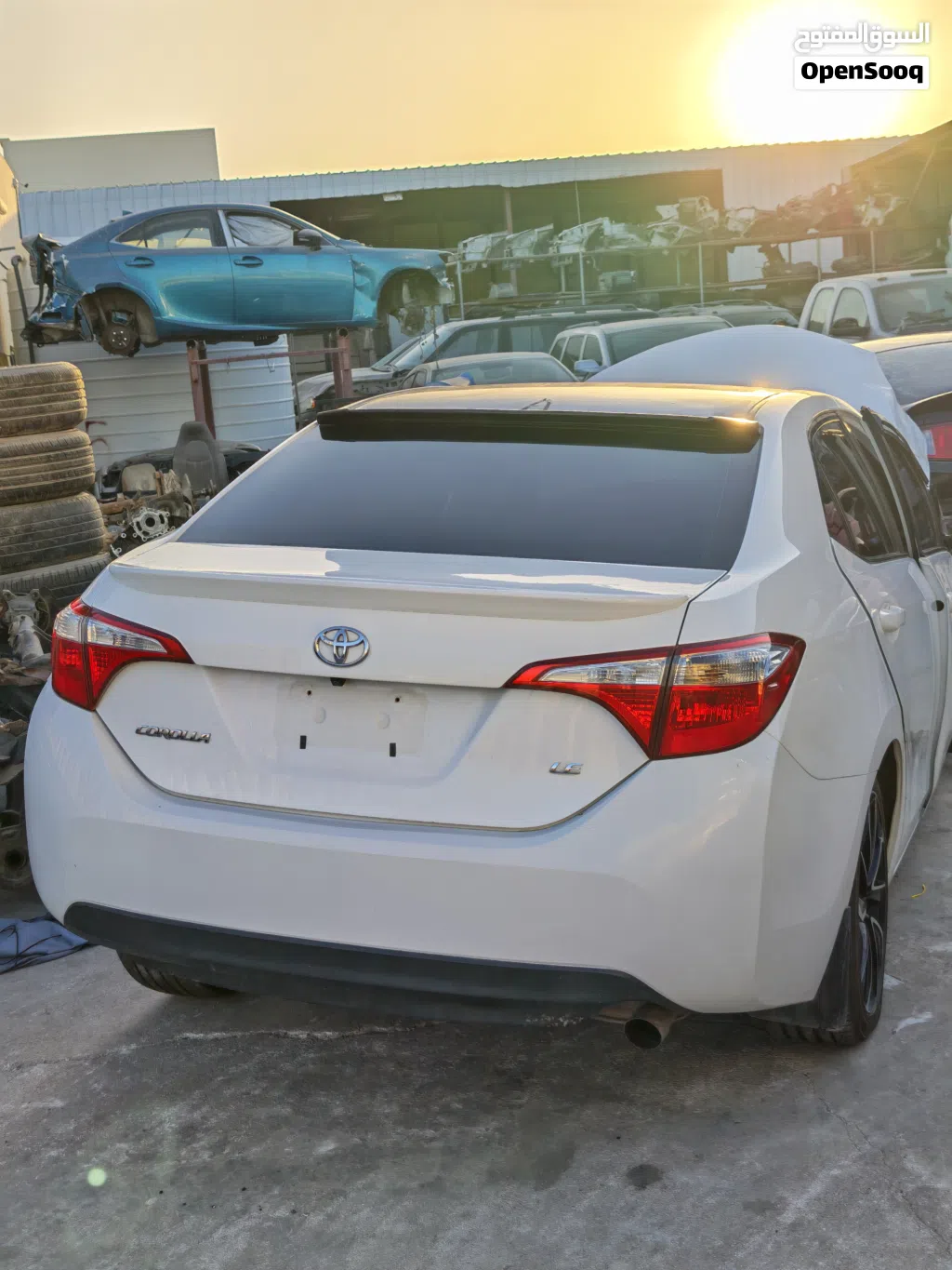 قطع غيار سكراب تويوتا كورولا 2017 رقم 1 بركاء Toyota Corolla جراج في بركاء