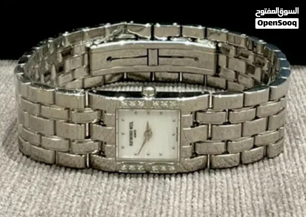 RAYMOND WEIL Geneve MOP Dial (Mother Of Pearl ) 5886 With 12 Diamond Ladies Quartz Watch