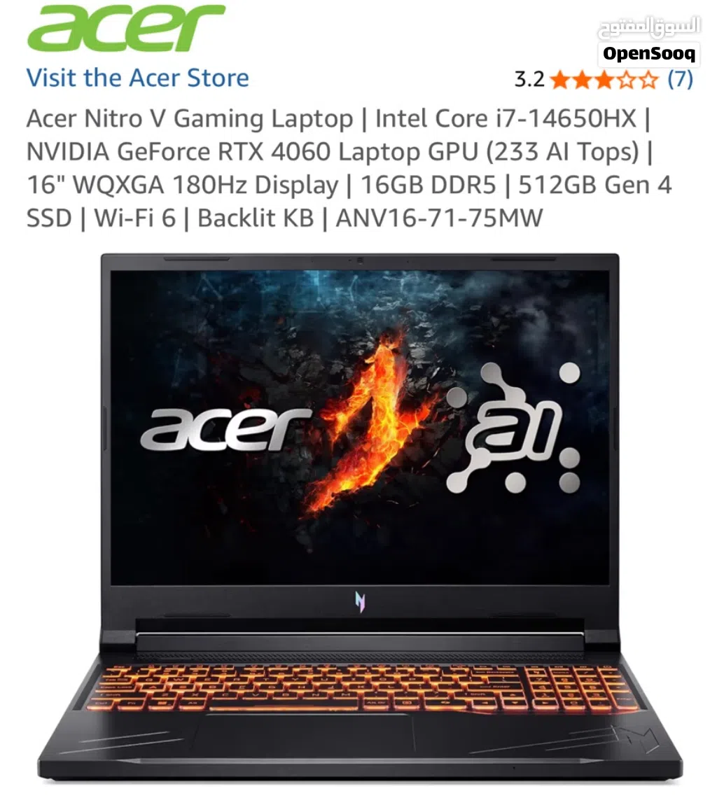 Acer nitro v16 - 4060