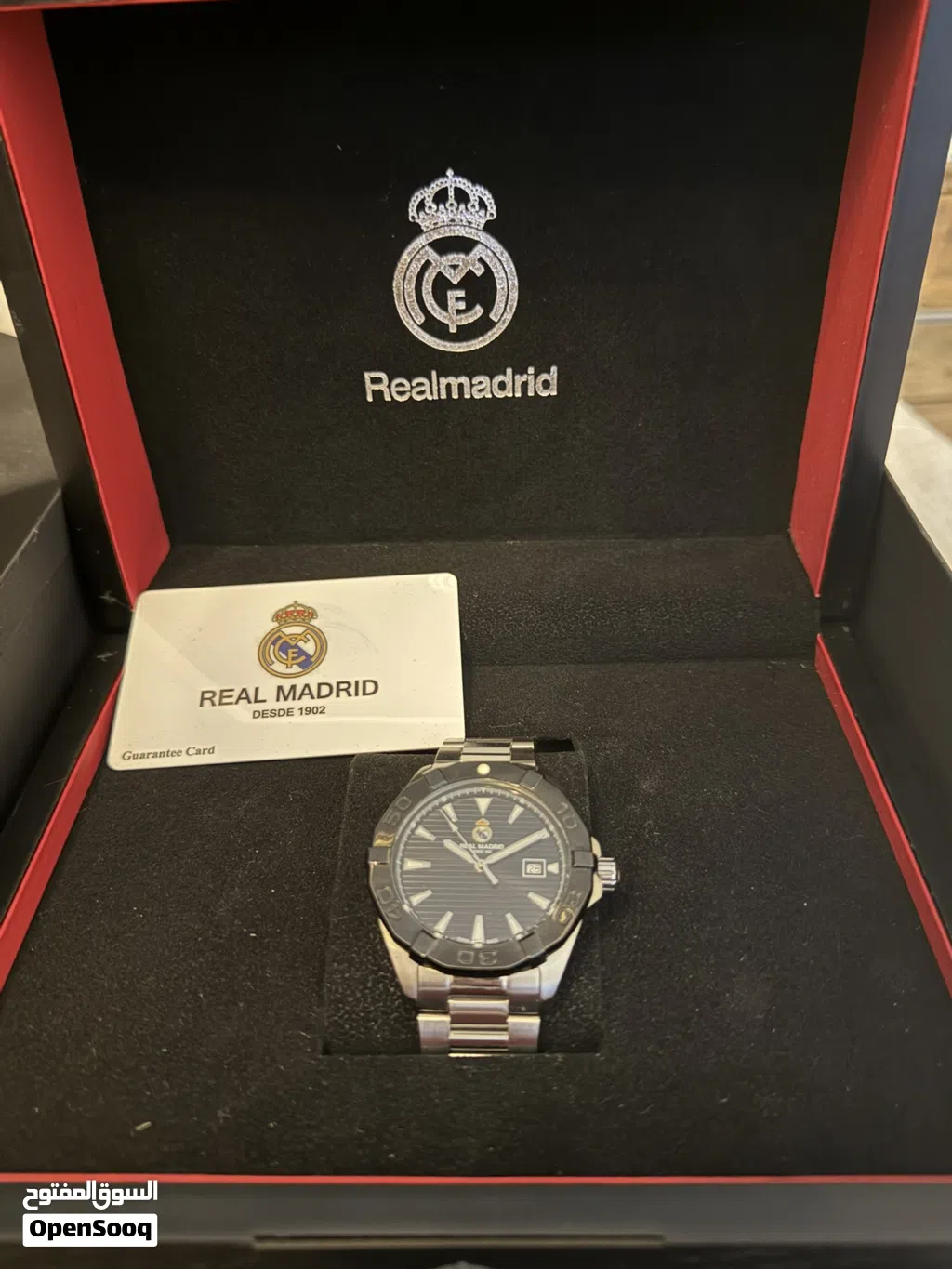 Authentic real madrid swiss watch ساعة ريال مدريد سويسرية اصلية