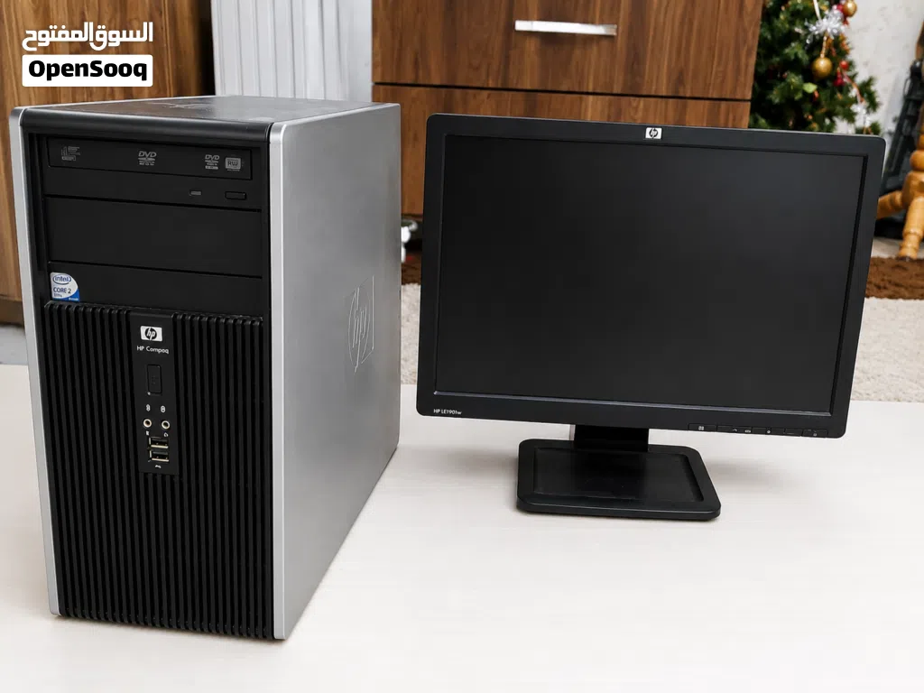 HP جهاز كمبيوتر INTEL CORE 2 DOU للبيع