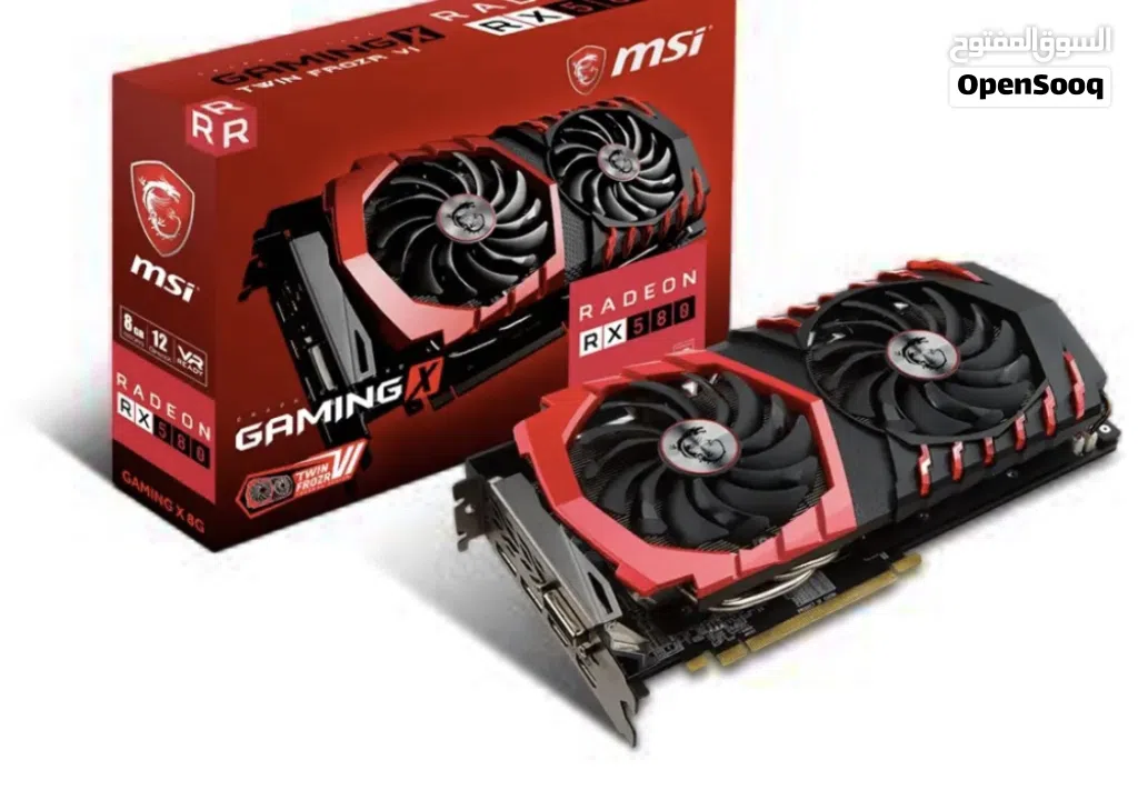 مطلوب كرت rx 580 او كرت بنفس قوته