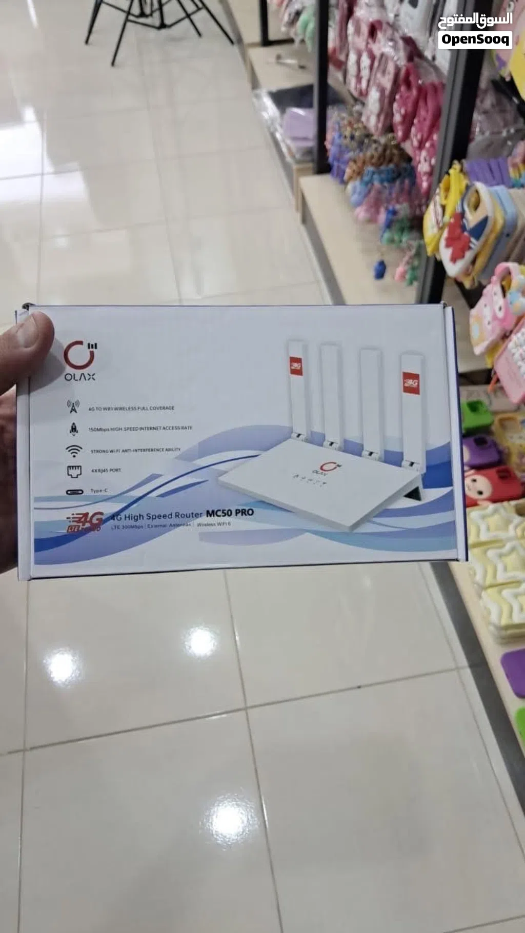 راوتر olax كما موضح ف الصوره استعمال تجريب فقط