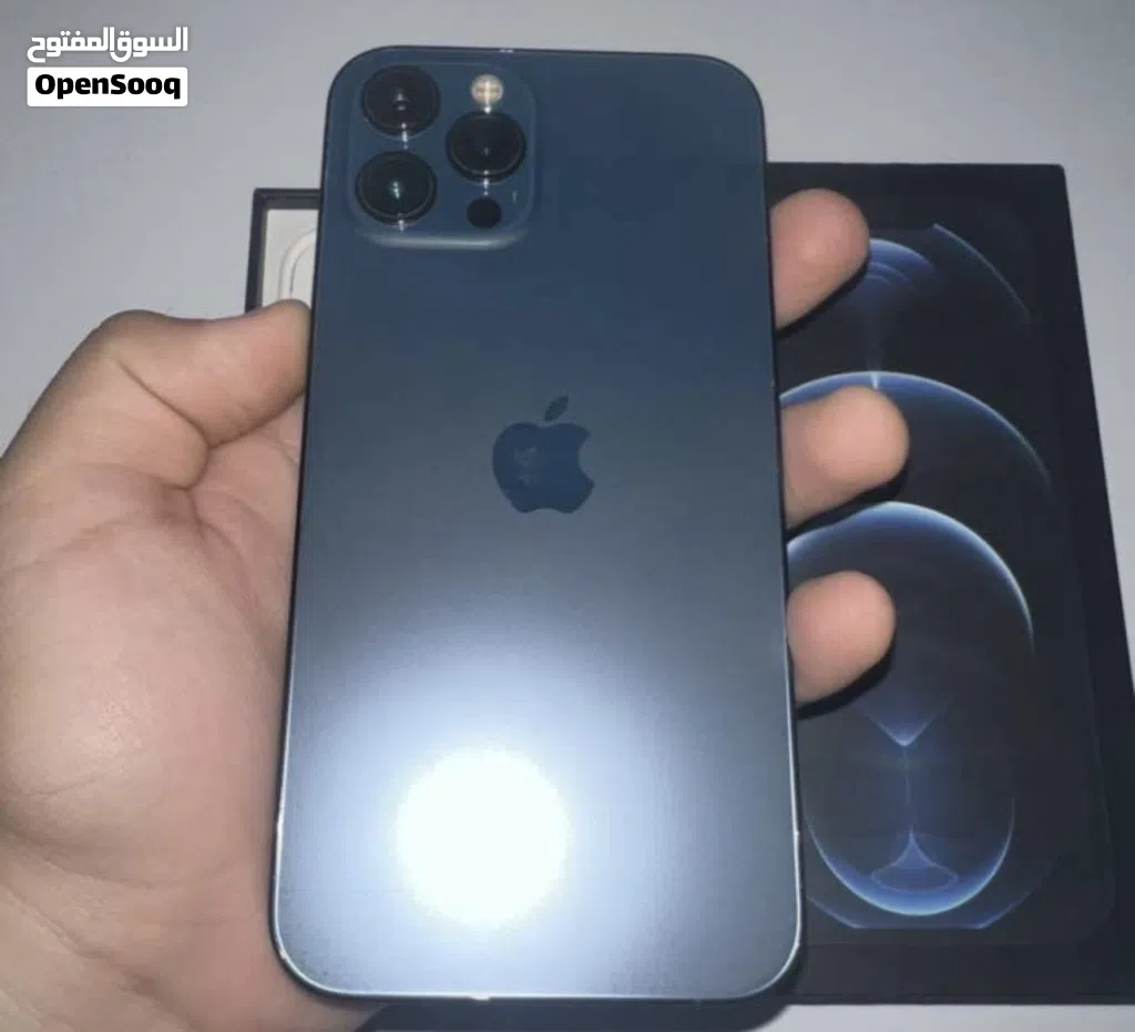 ايفون 12 برو ماكس حاله ممتازة