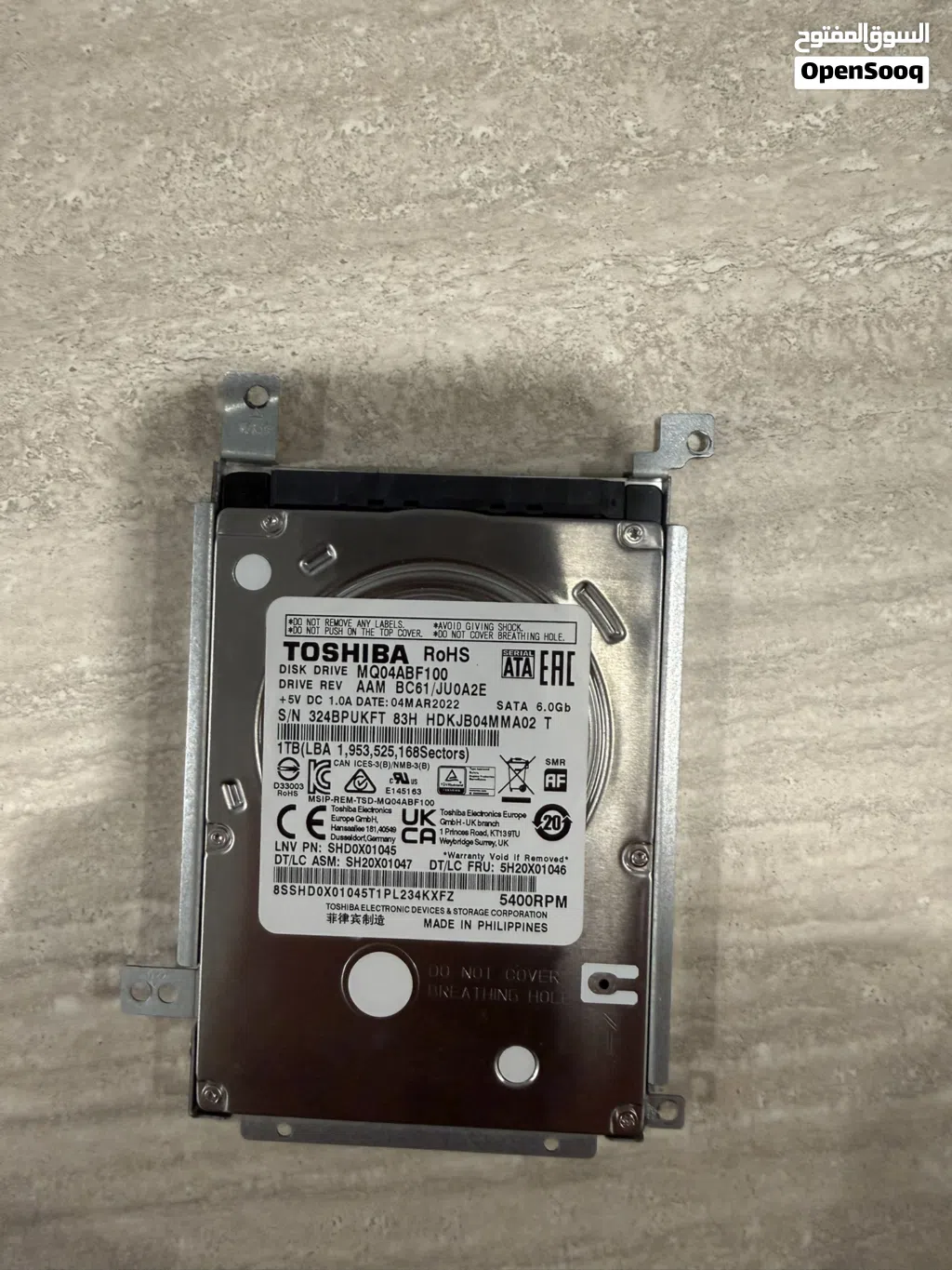 Toshiba HDD 1 TB