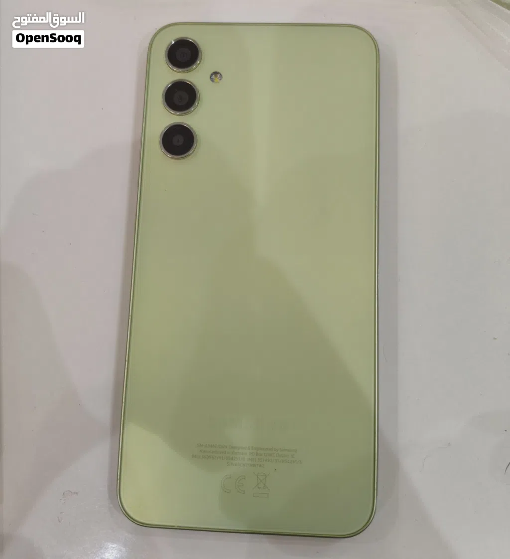 galaxy a34 نظيف مع كامل ملحقاته