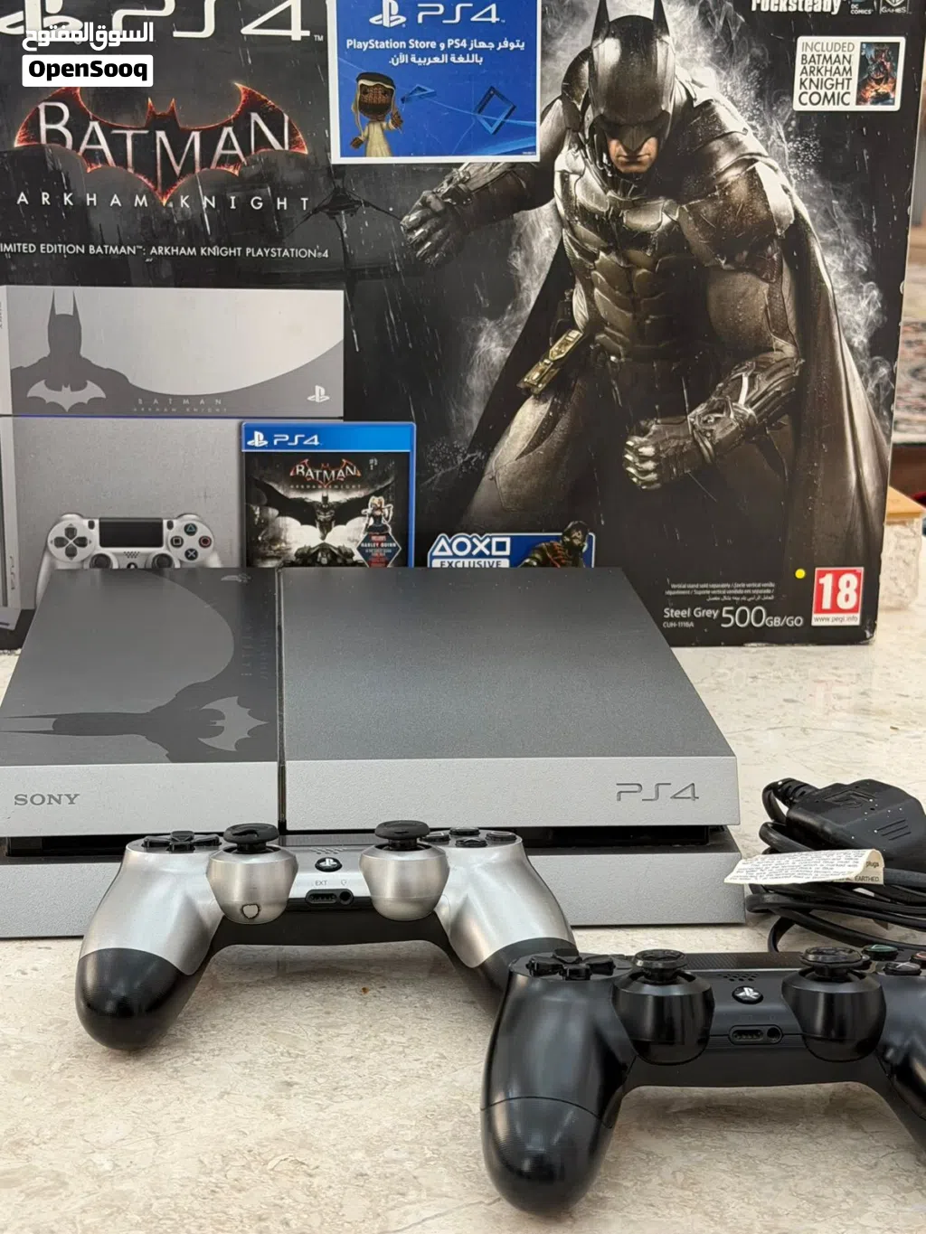 سوني 4 نسخه خاصه ( باتمان ). Sony 4 special edition (Batman)