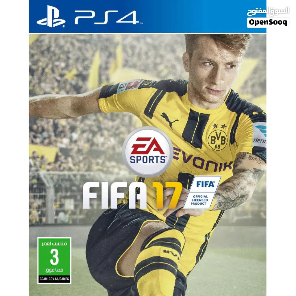 فيفا 17 بحاله شبه جديدة ps4