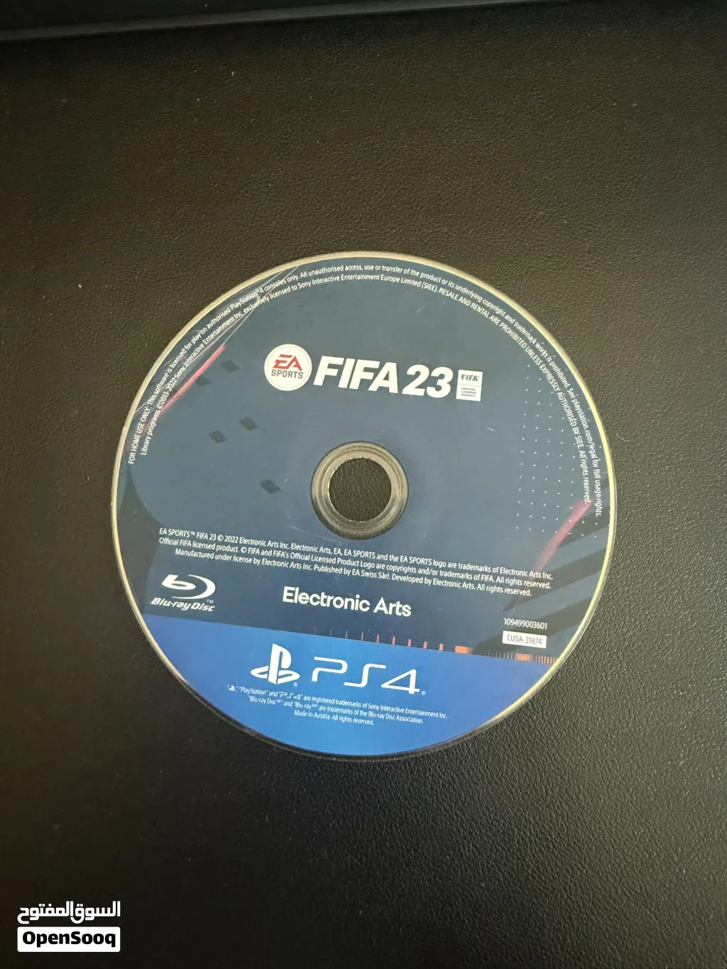 سي دي FIFA 23 للبلايستيشن 4 (PS4) بحالة ممتازة