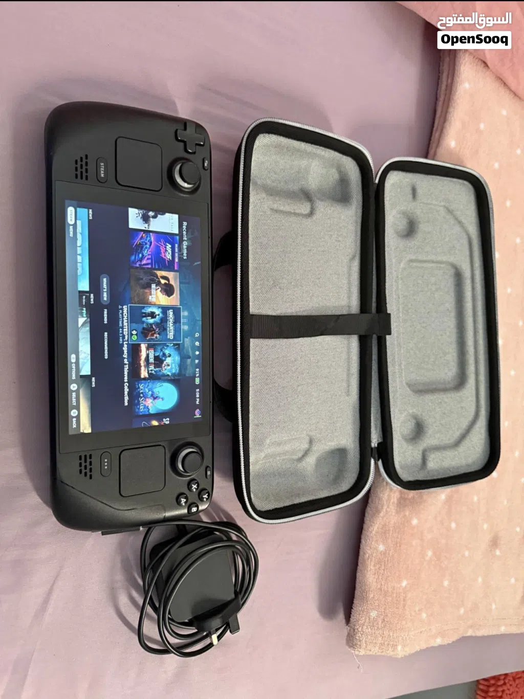 Steam deck lcd 512gb with 256gb ssd card
