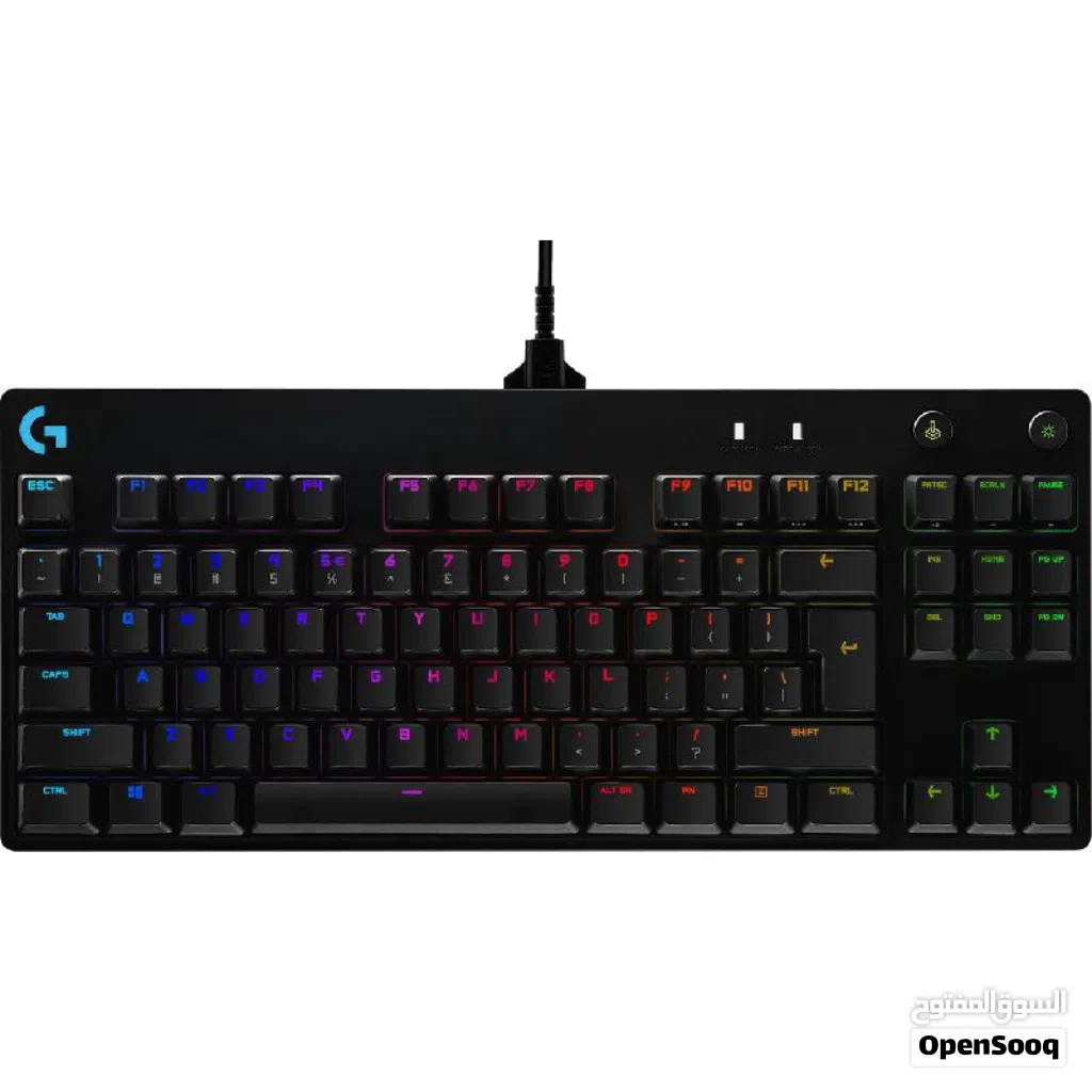 كيبورد Logitech نظيف Logitech G Pro Mechanical Gaming Usb Keyboard - Black
