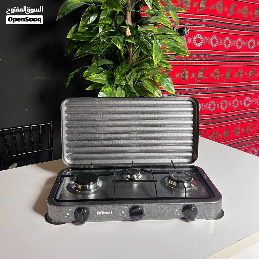 طباخ غاز ميني صغير الحجم يسهل التنقل به سريع ولا يستهلك الغاز السعر 30 الف وبيه مجال