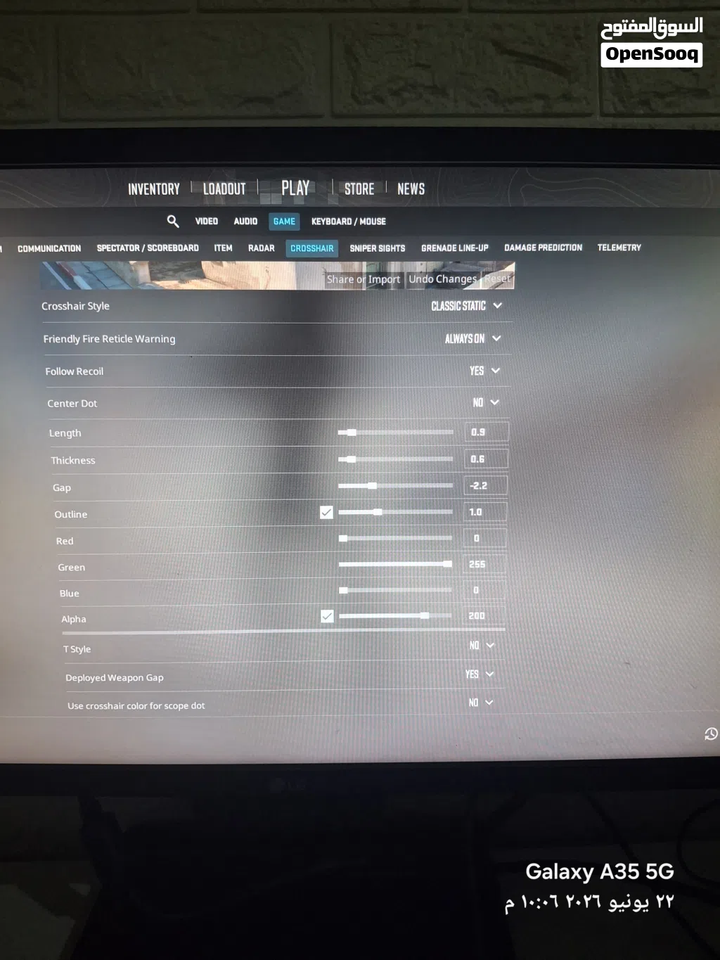 pc للبيع 500 دينار