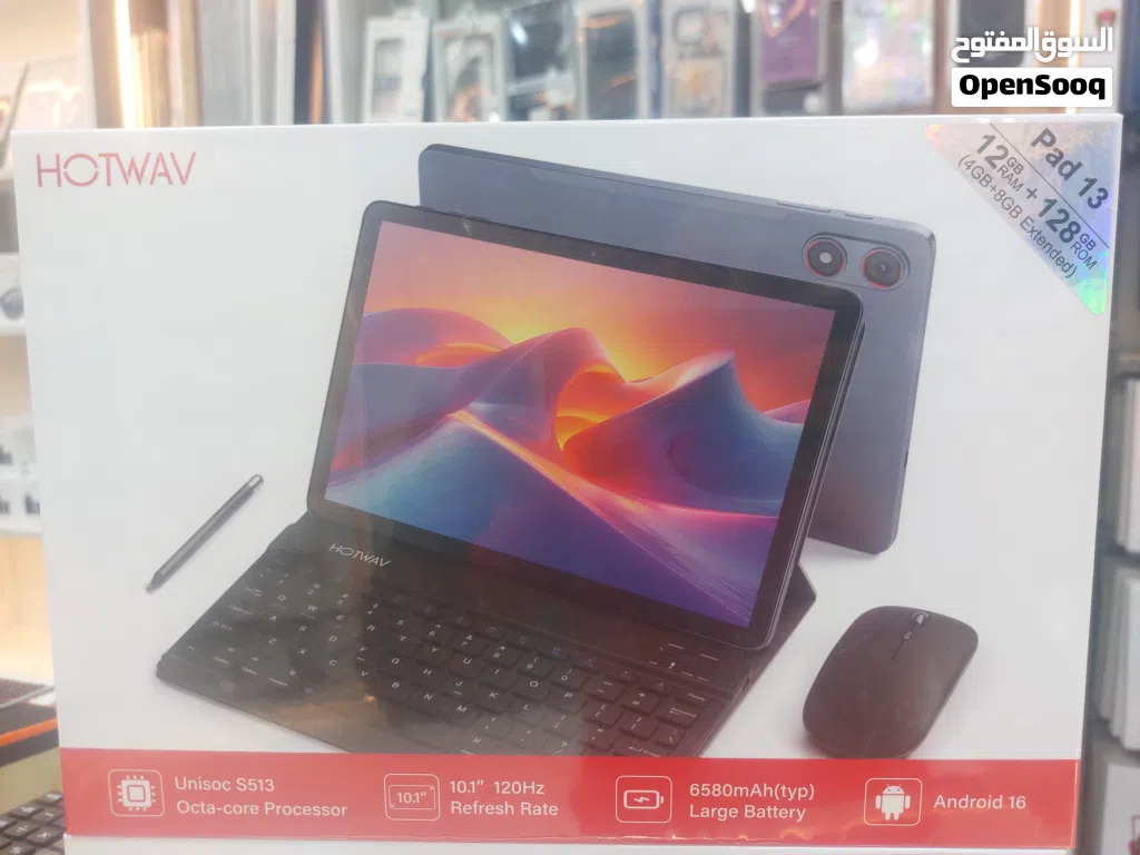 HOTWAV Pad 13 128g. 12 ram new تابلت HOTWAV باد 13 128 12رام جديد افضل الاسعار
