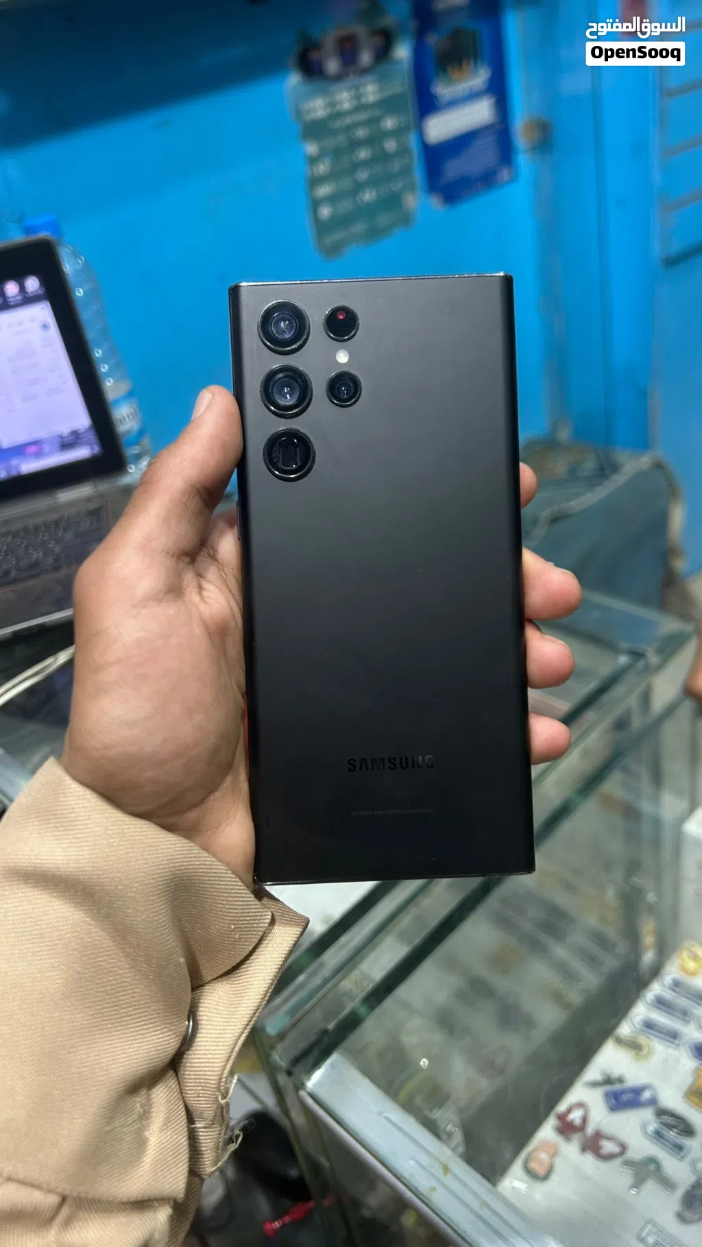من سامسونج هاتف S22 ultra بذاكرة 512 للبيع