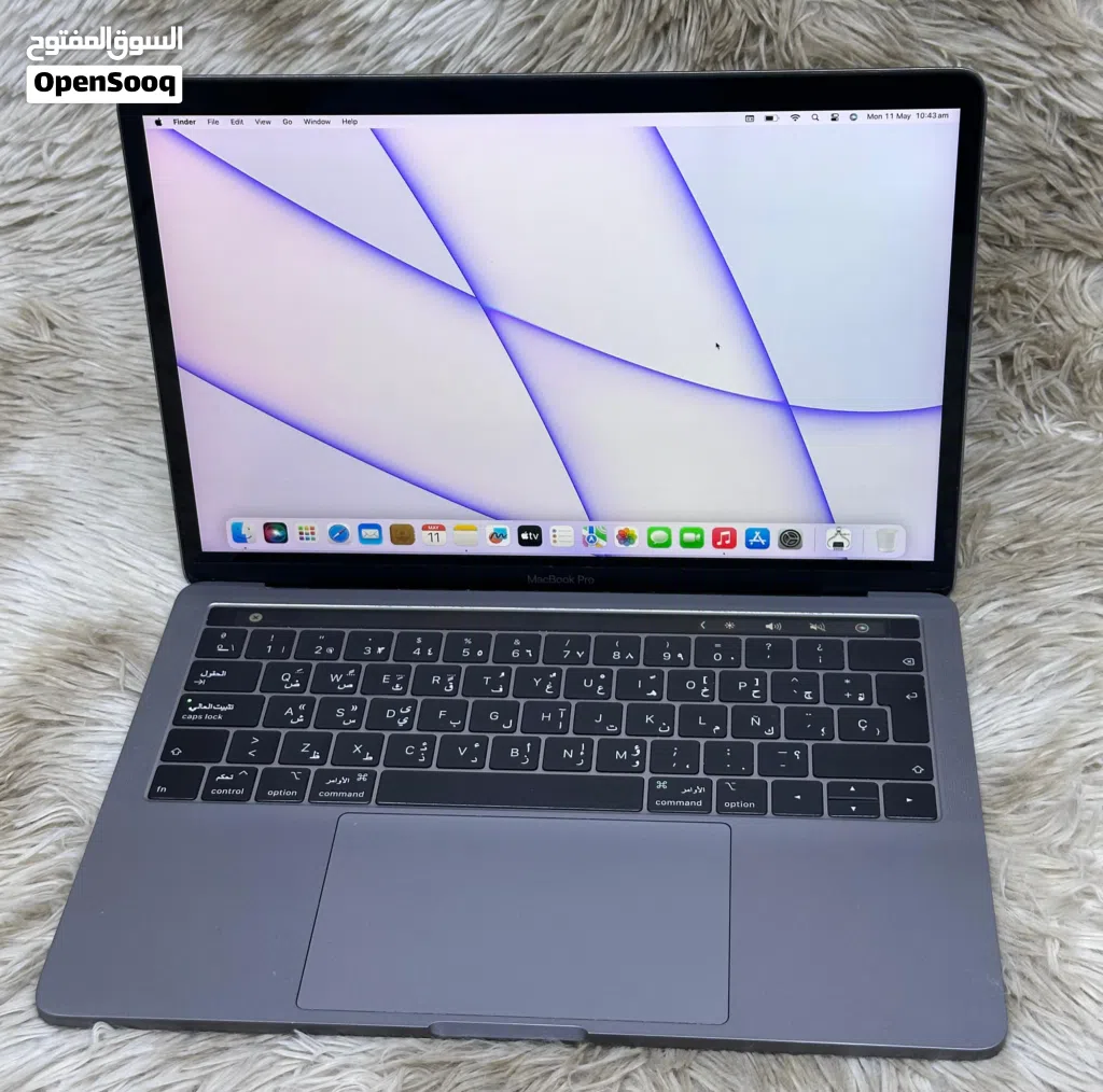 MacBook Pro A1989 core i7 Processor with 1tb ssd Touch Bar Ratina display shop in Gobhra Saria Tech