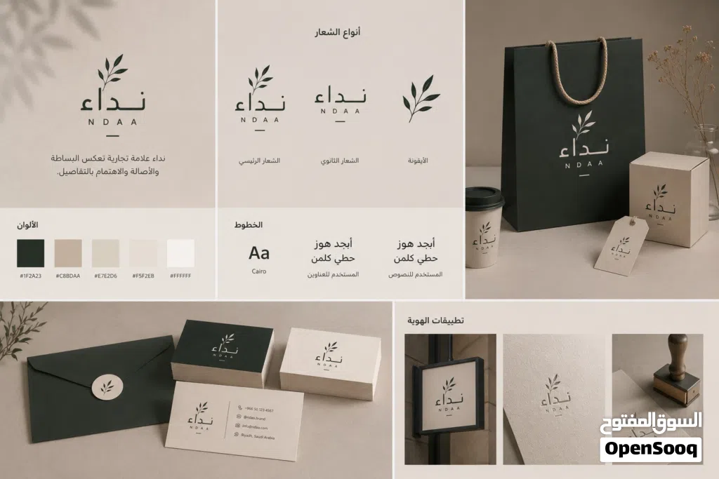 هوية بصرية من الفكرة إلى التنفيذ
