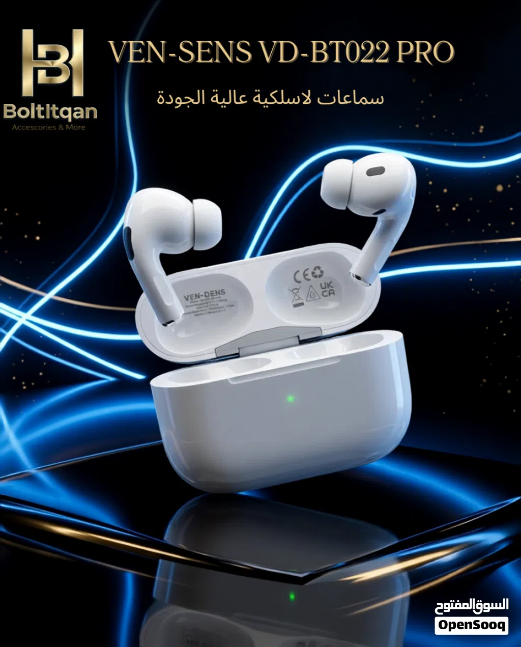 AirPods Pro لاسلكية مع علبة شحن سماعات بلوتوث AirPods Pro جودة عالية AirPods Pro مع عزل ضوضاء وشحن س