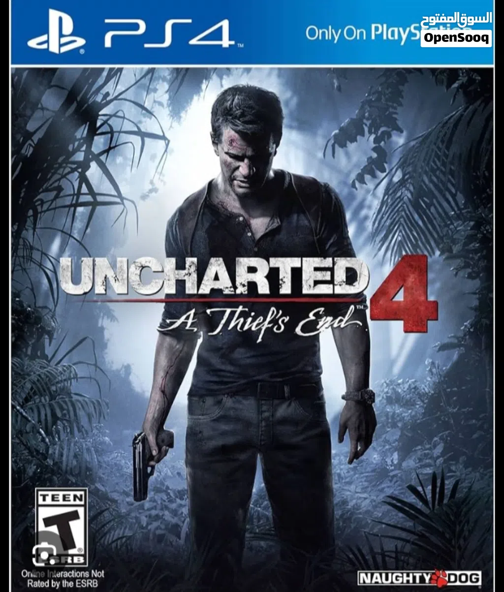 لعبة انشارتد 4 مستعمل Uncharted 4