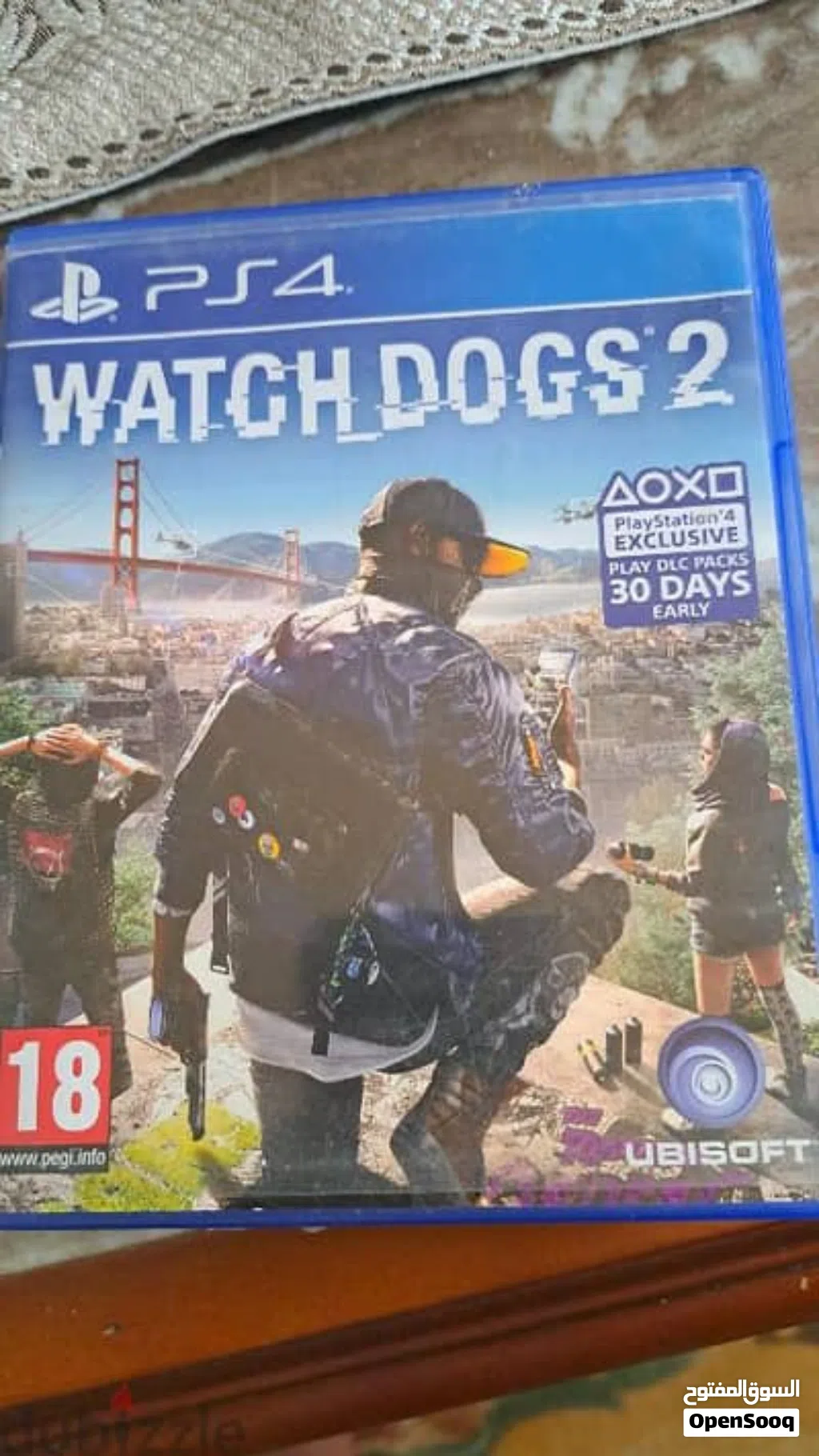 لعبة Watch dogs2 عربية بيع او تبديل