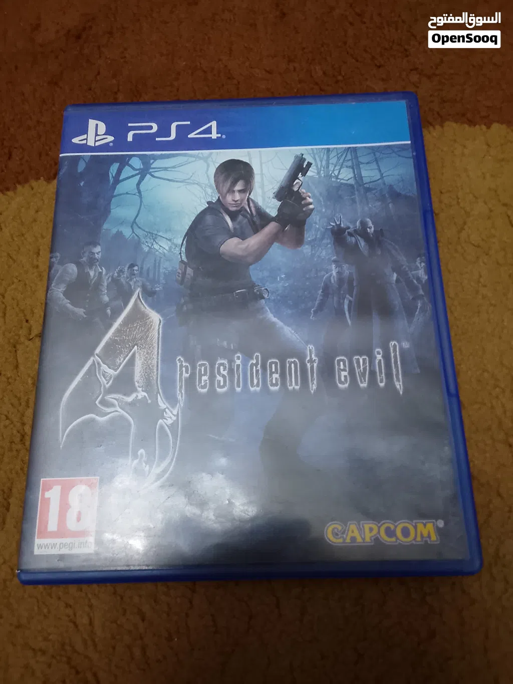 ريزدنت ايفل 4 resident evil 4 من افضل الاشرطه في في سلسله رزدنت ايفل ب سعر منيح