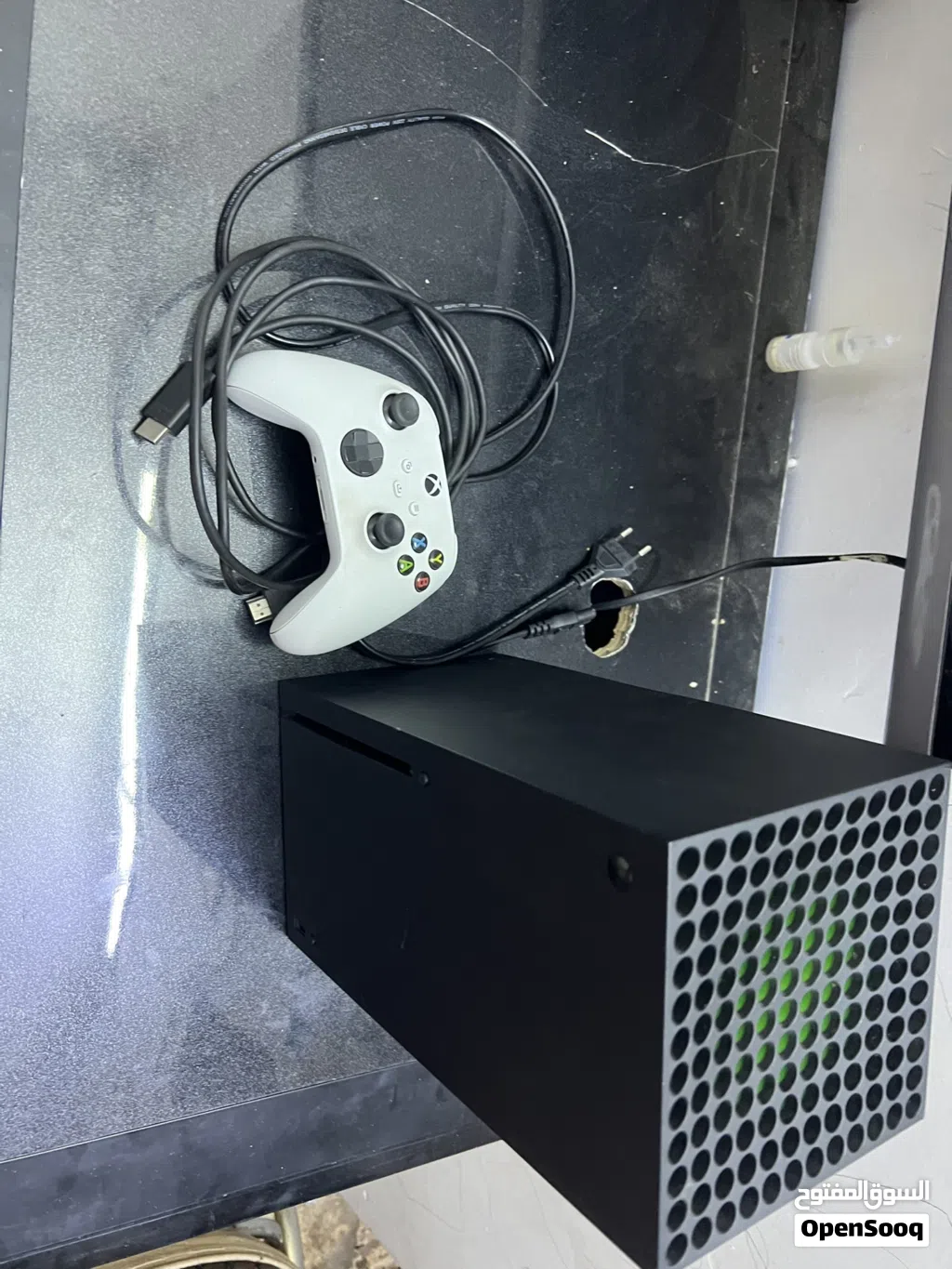 اكس بوكس مستعمل بي خلل ميحول للشاشه اتوقع منفذ الاجدي السعر 600 المكان بغداد السيديه شارع العلو