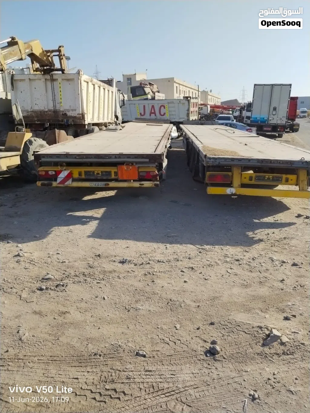 FOR SALE – 2 Side Curtain Trailers