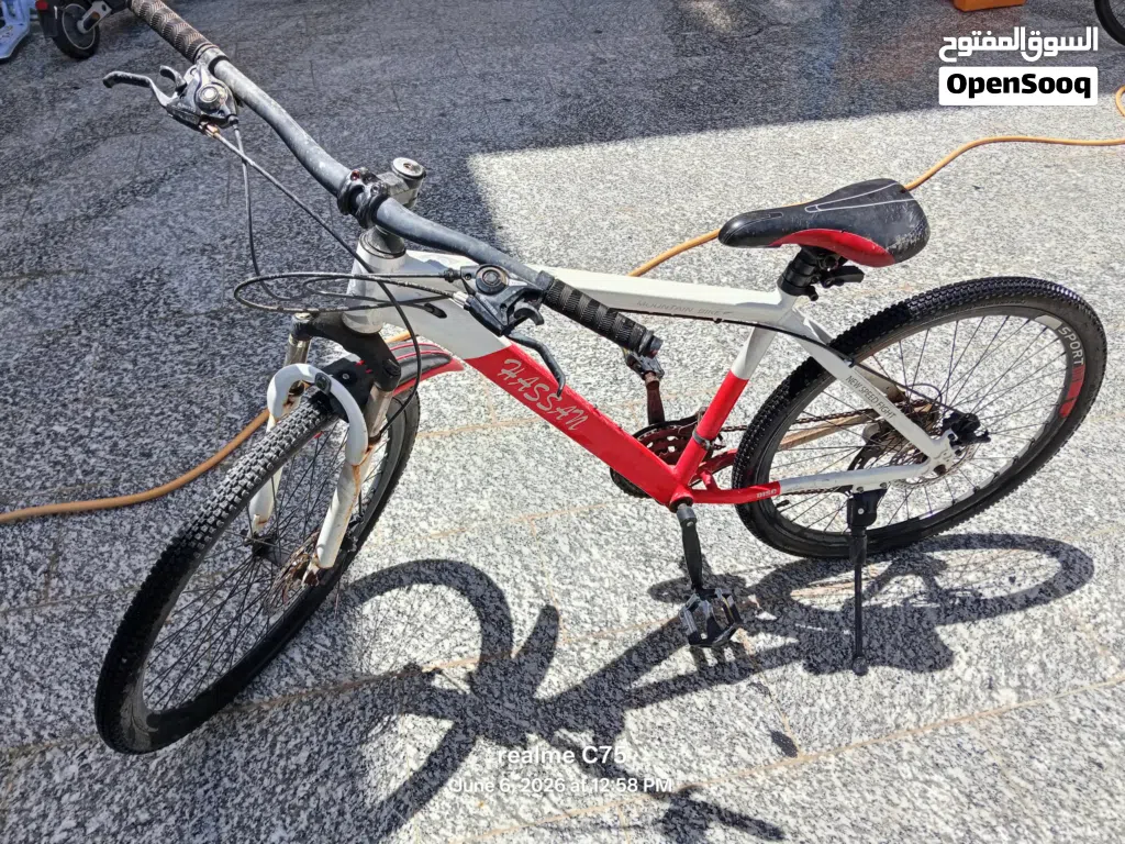 دراجات هوائيه BMX احمر-ابيض o3 للبيع