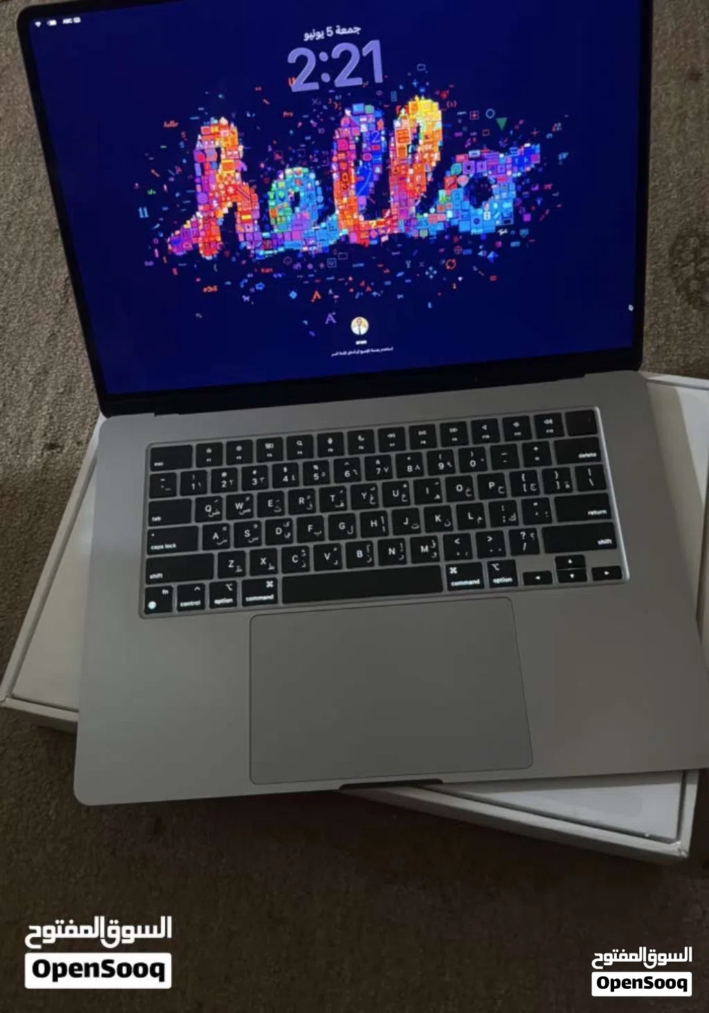MacBook Air M2 شبه جديد للبيع كاش أو حوالة
