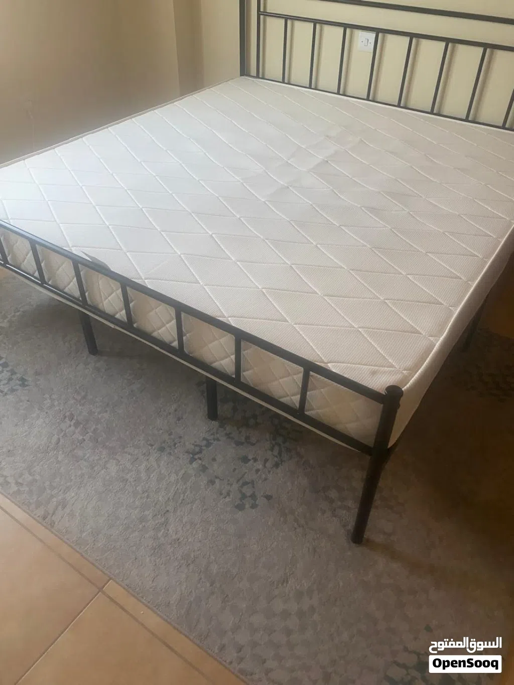 Like-New Double Bed & Mattress – Barely Used!