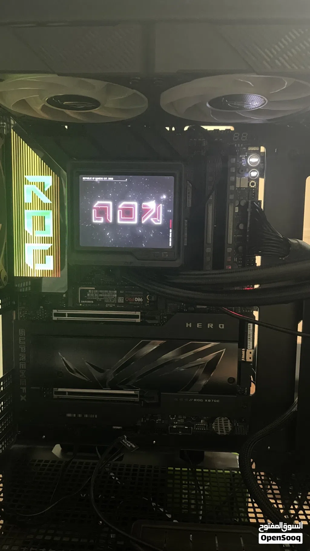 Asus crosshair X870E hero / Ryzen 9950x