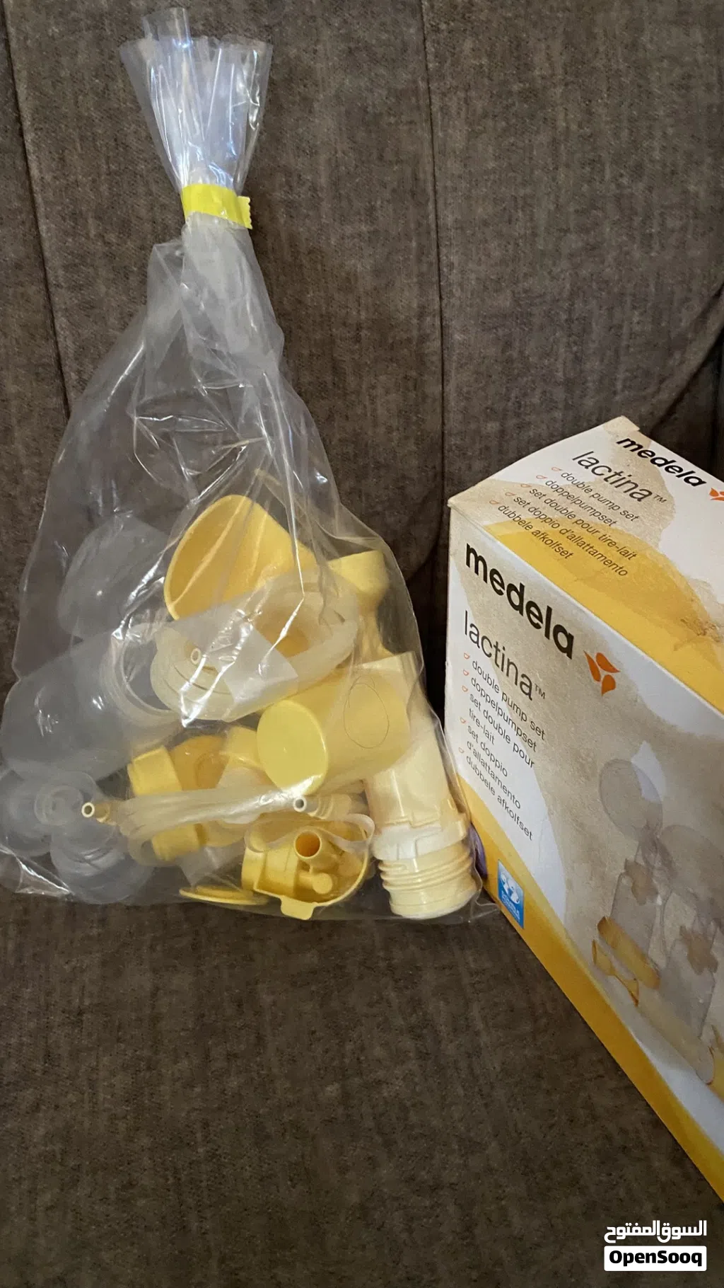 Medela للبيع مضخه ثدي شفاط حليب يدوي اصلي