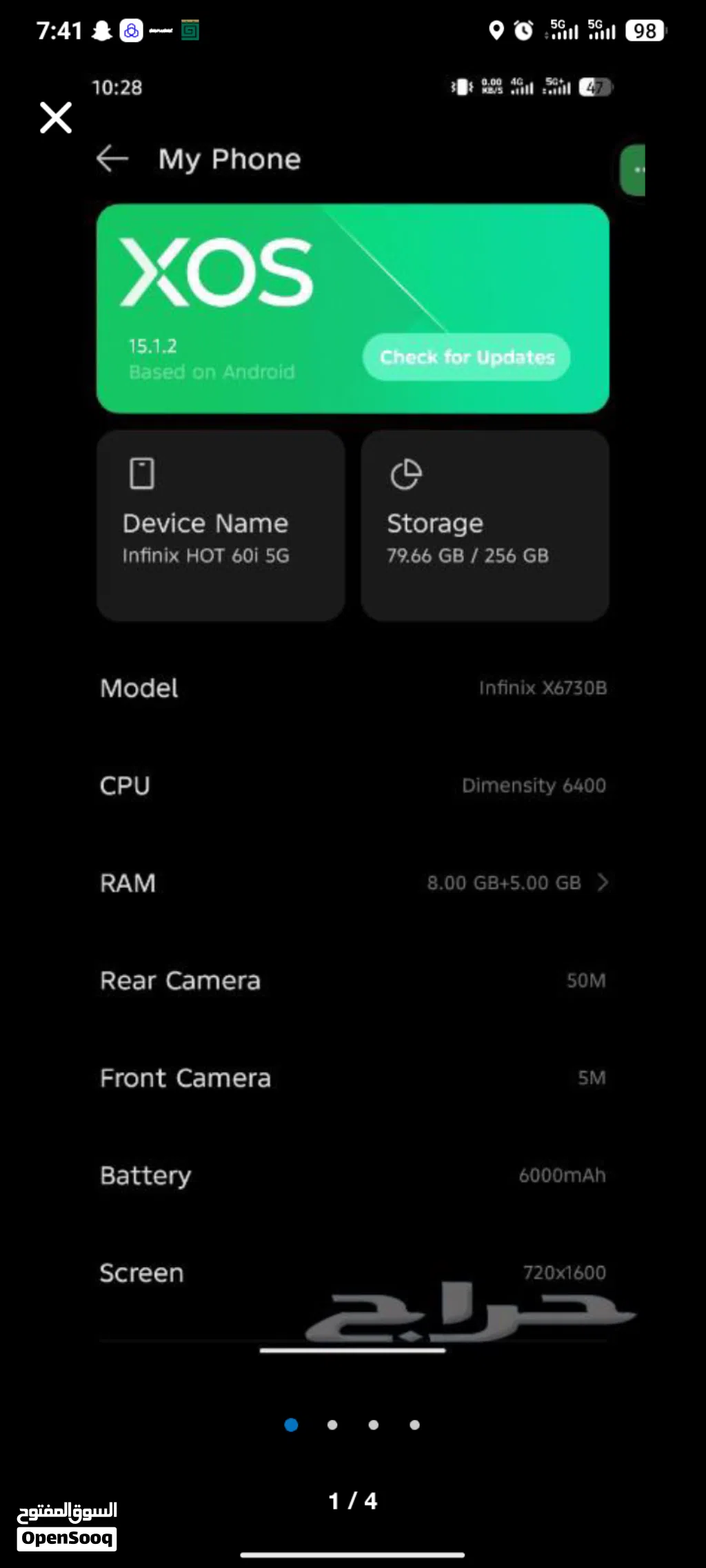 infinix hot 60i mobile for sale and exchange with infinix hot 60 pro+