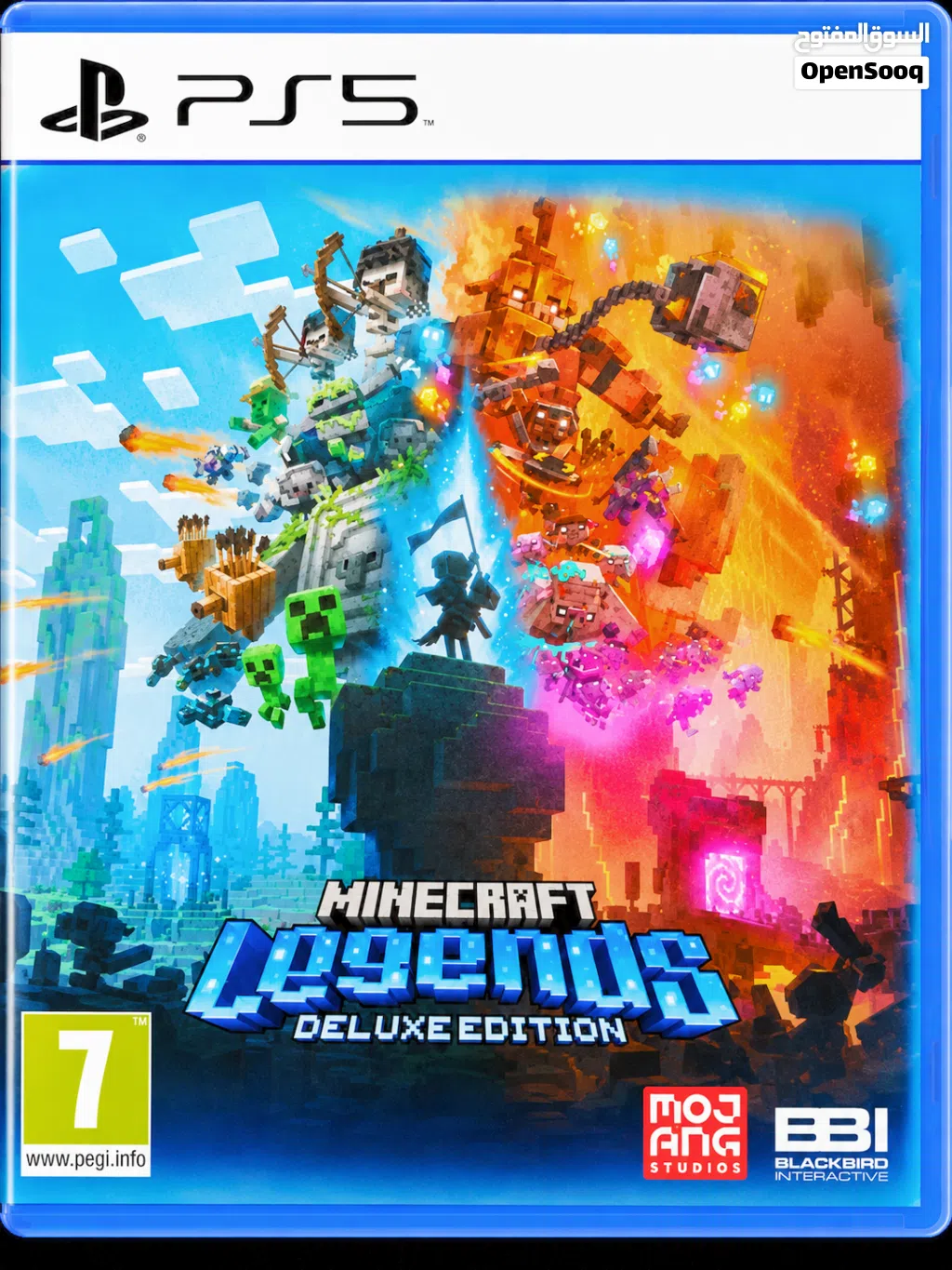 سيدي مانكرفت:MlNECRAFT Legends الجديد الحاله جيد جداً بلستيشن 5 أستخدام مره واحده