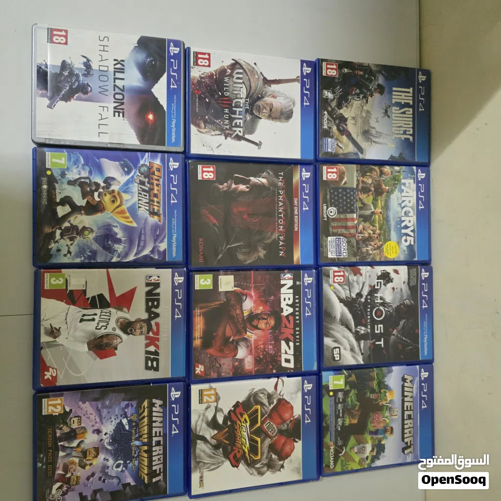 Ps4 games each 7