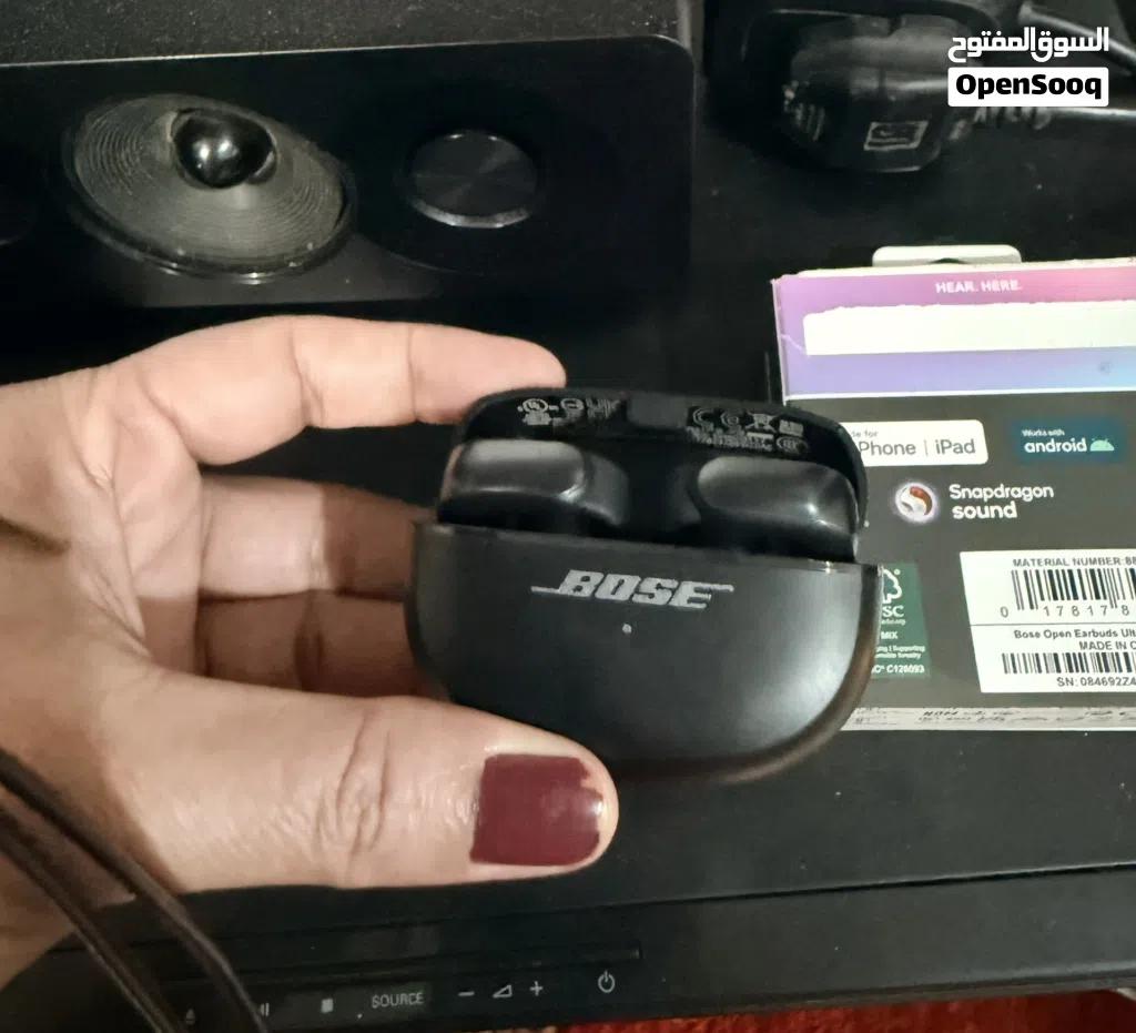 Bose Ultra Open Earbuds in black