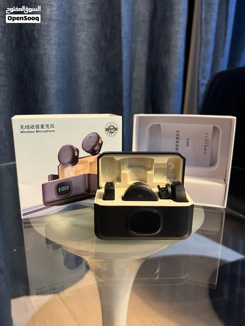 Wireless Microphone Set ميكروفون لاسلكي