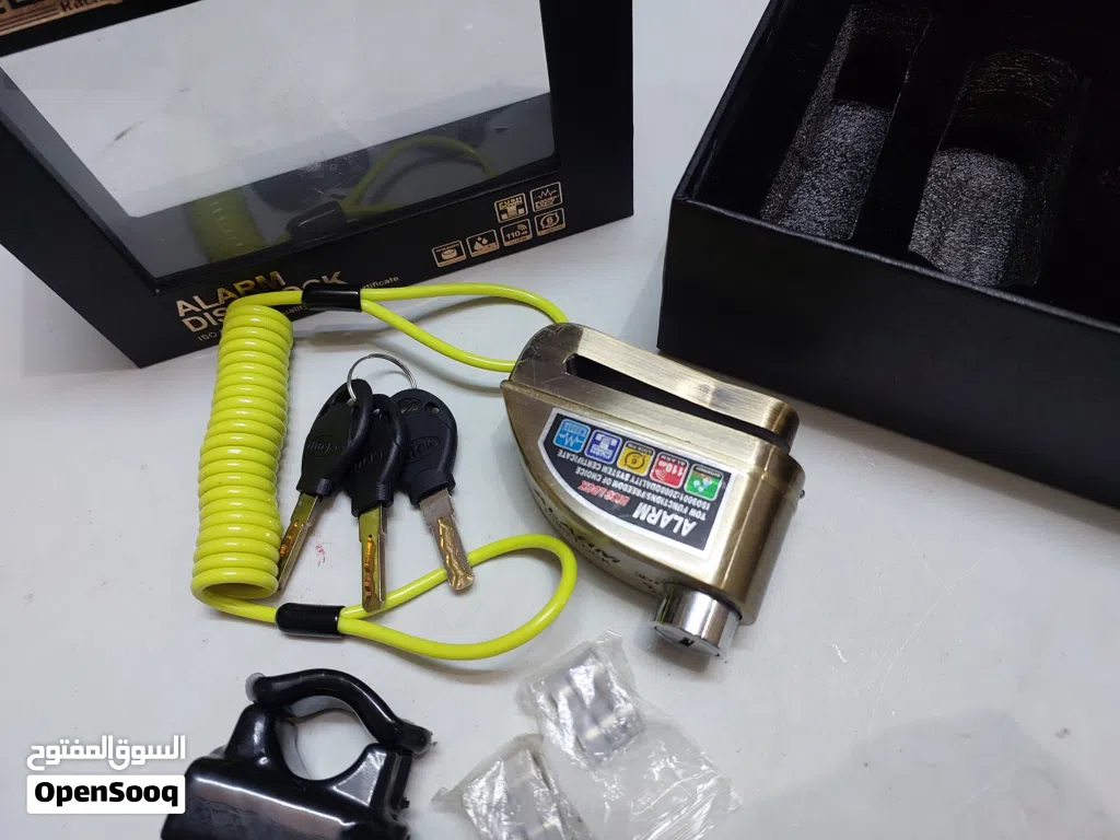 سيفتي رابتر 700 وجهاز انذار وكشاف led