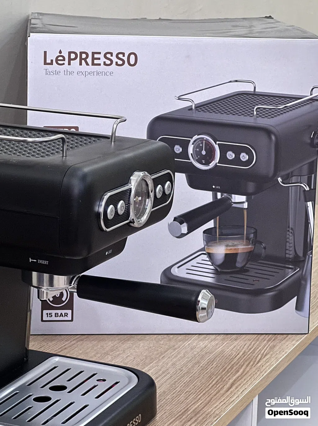 LePRESSO Retro Espresso Machine