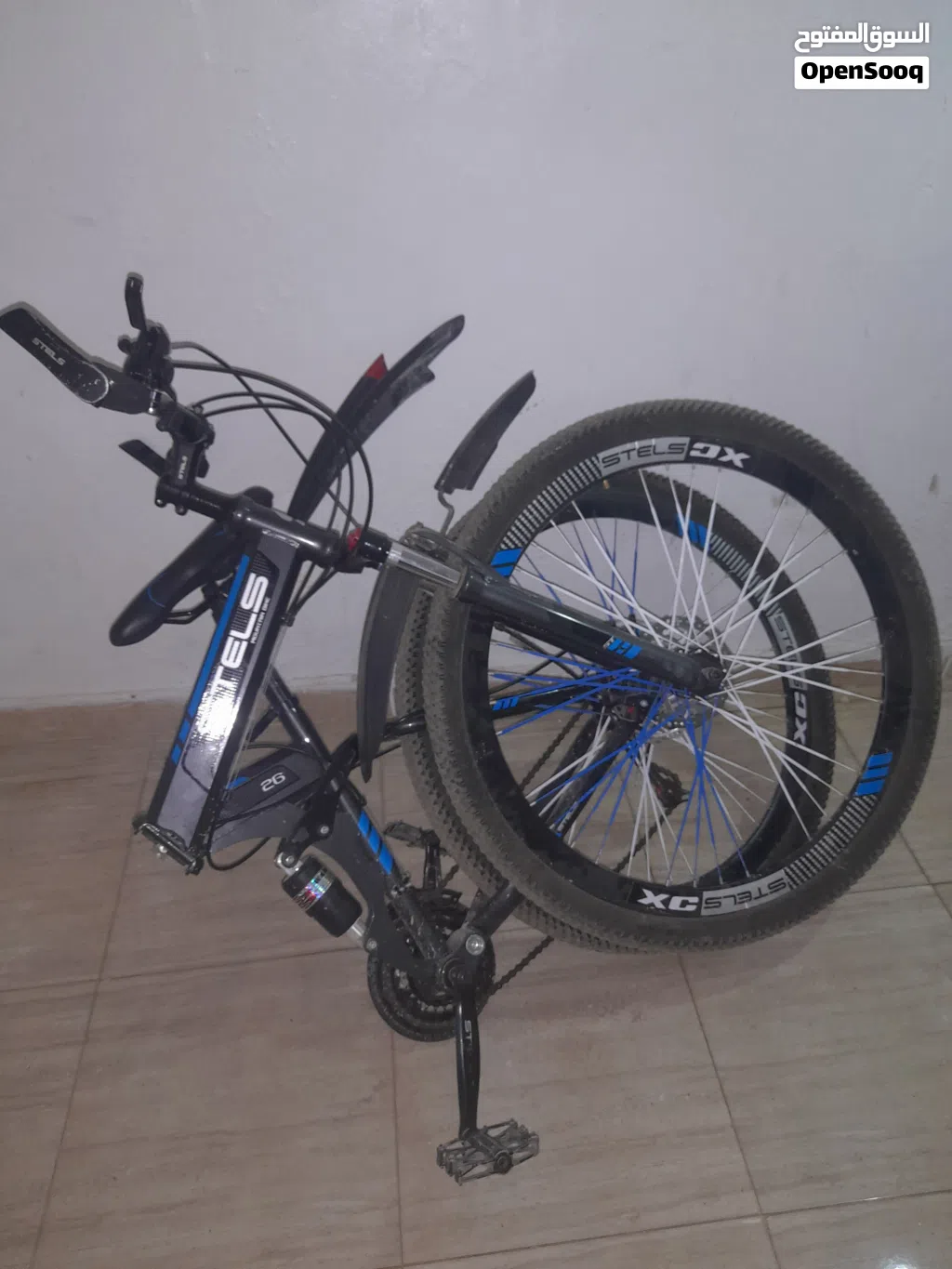 دراجه جبليه قابله للطي الأسم steps bike المقاس 29 لاقوه الا بالله إستعمال نضيف سبب البيع ضيق الشارع