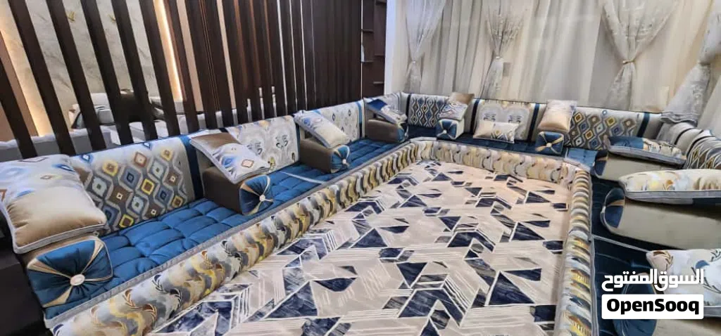 مجالس لمسات المصباحي سعر المتر75 الف