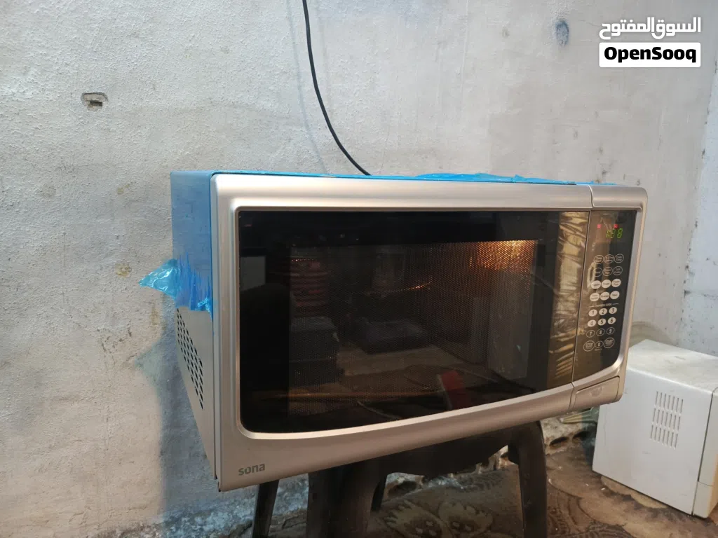 ميكرويف سونا لون سلفر 45لتر من جوا تيفال مع نظام شواي بحال الوكاله قابل للتفاوض يوجد توصيل