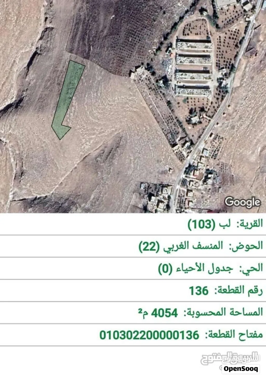 ارض استثماريه للبيع بمادبا اربع دونمات بسعر 13 الف دينار للقطعه كامله.