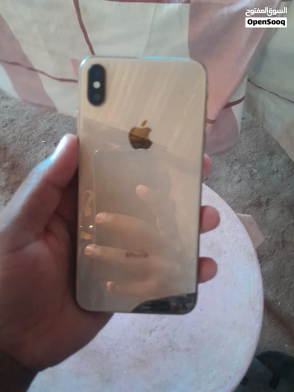 هاتف I phone xs max اللون قولد، نموزج M/LL اصلي ذاكرة 256، ios 18.7.9