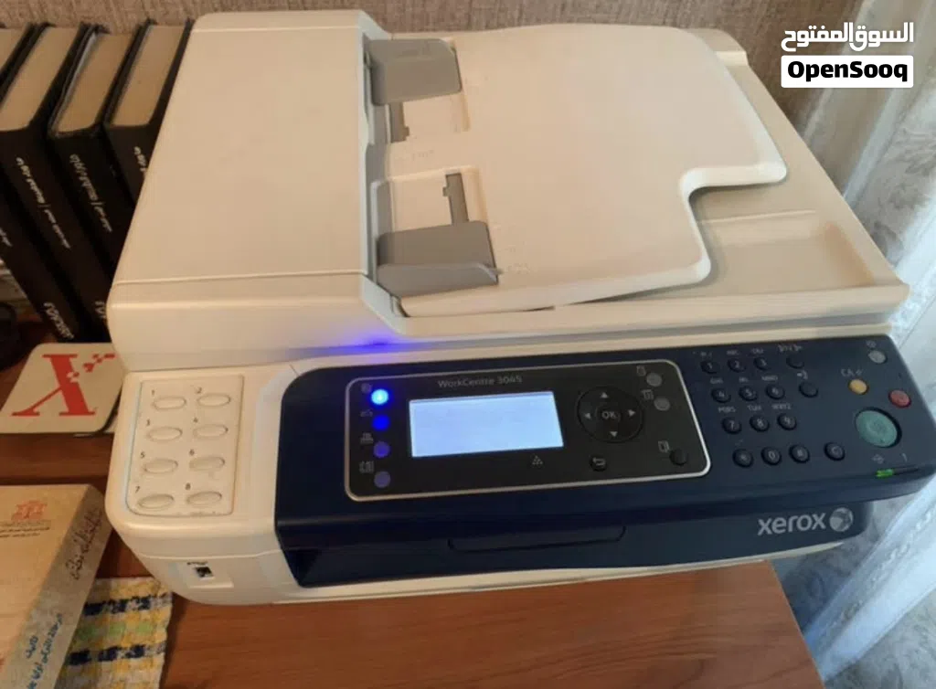 : Xerox WorkCentre 3045 طابعة (ابيض اسود) برينتر 4 في 1 (طباعة - تصوير - سكانر - فاكس)